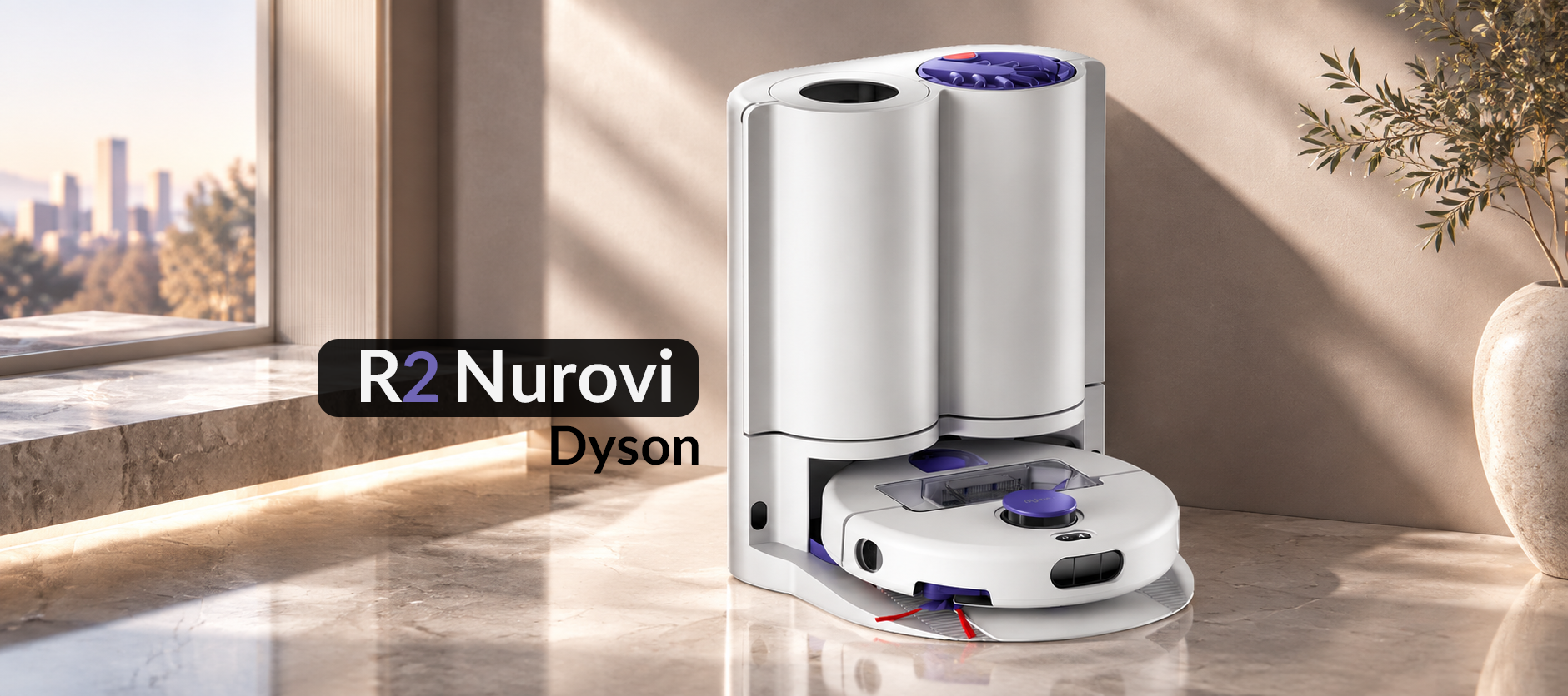 Dyson R2 Nurovi چیست؟ معرفی ربات جارو و زمین‌شوی جدید دایسون