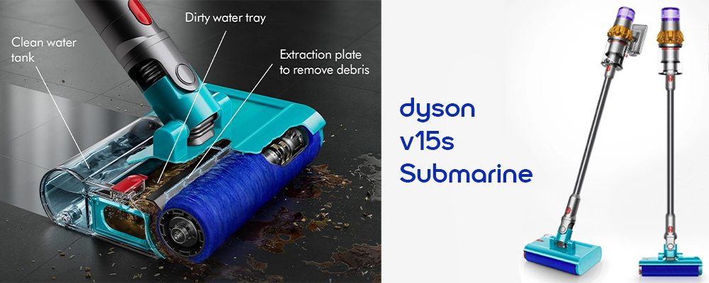 معرفی و بررسی Dyson V15s Submarine
