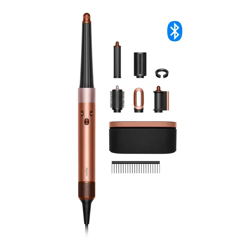 سشوار برس دار حالت دهنده دایسون مدل Airwrap id HS08 Straight+Wavy AS