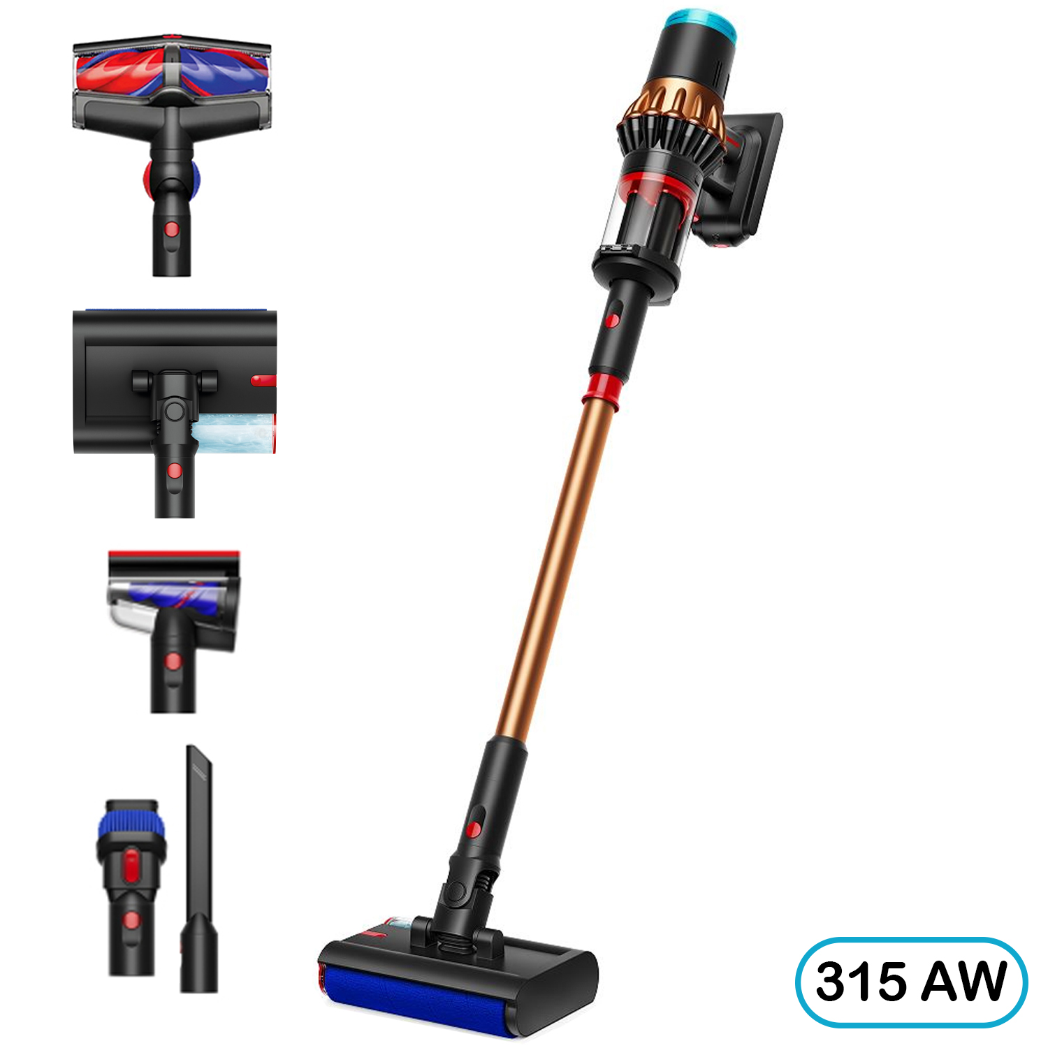 جارو شارژی هوشمند دایسون مدل V16 Piston Animal Submarine CPRBLK