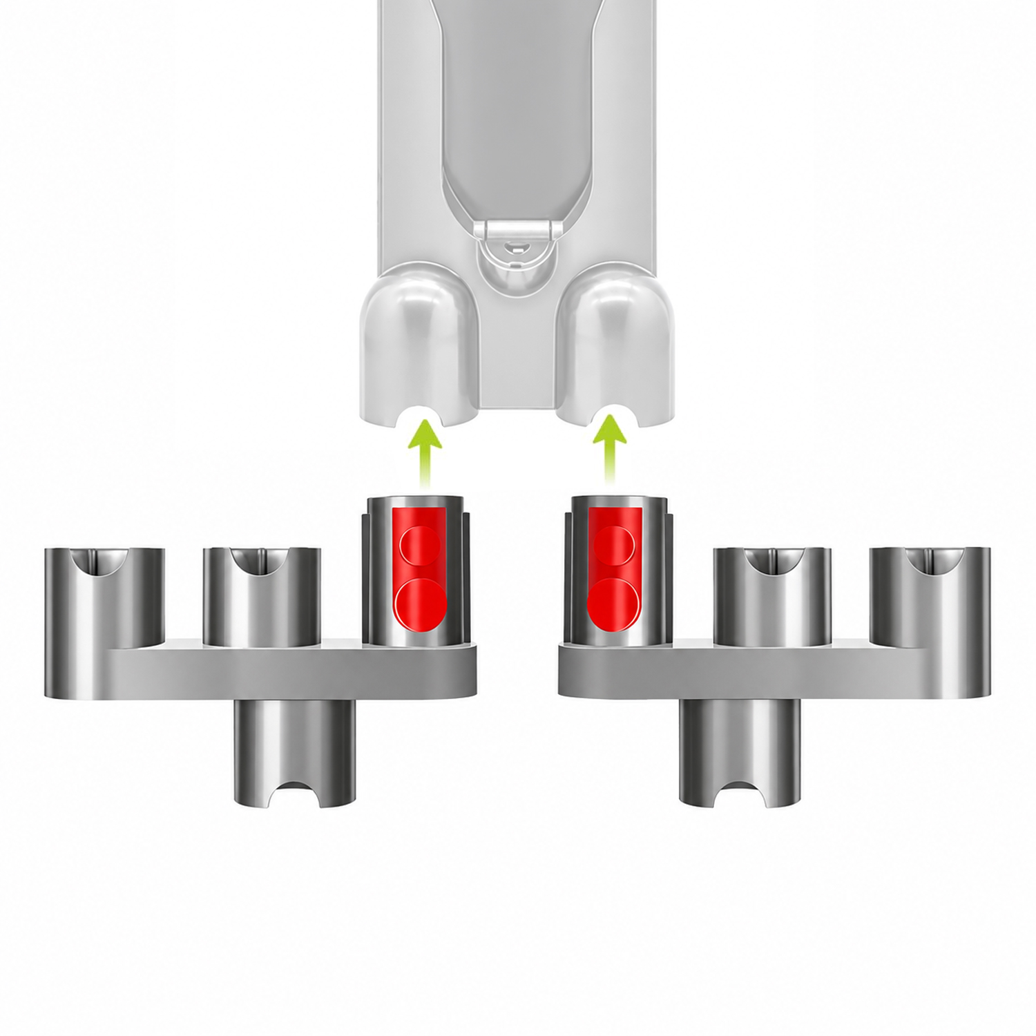 هولدر و نظم‌دهنده سری‌های جارو شارژی Dyson مدل LANMU 6-Slot