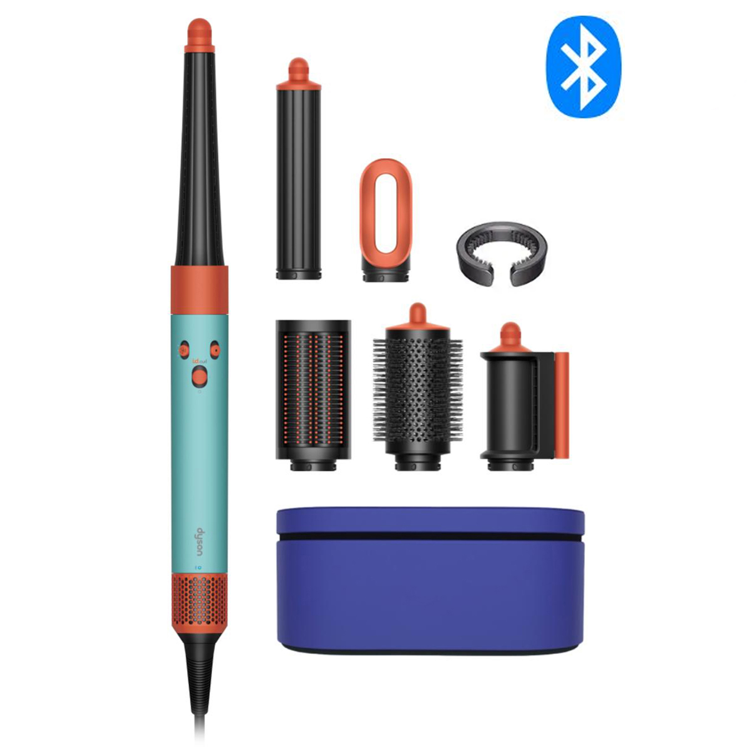 سشوار برس دار حالت دهنده دایسون مدل  Airwrap id HS08 Straight+Wavy CPATO