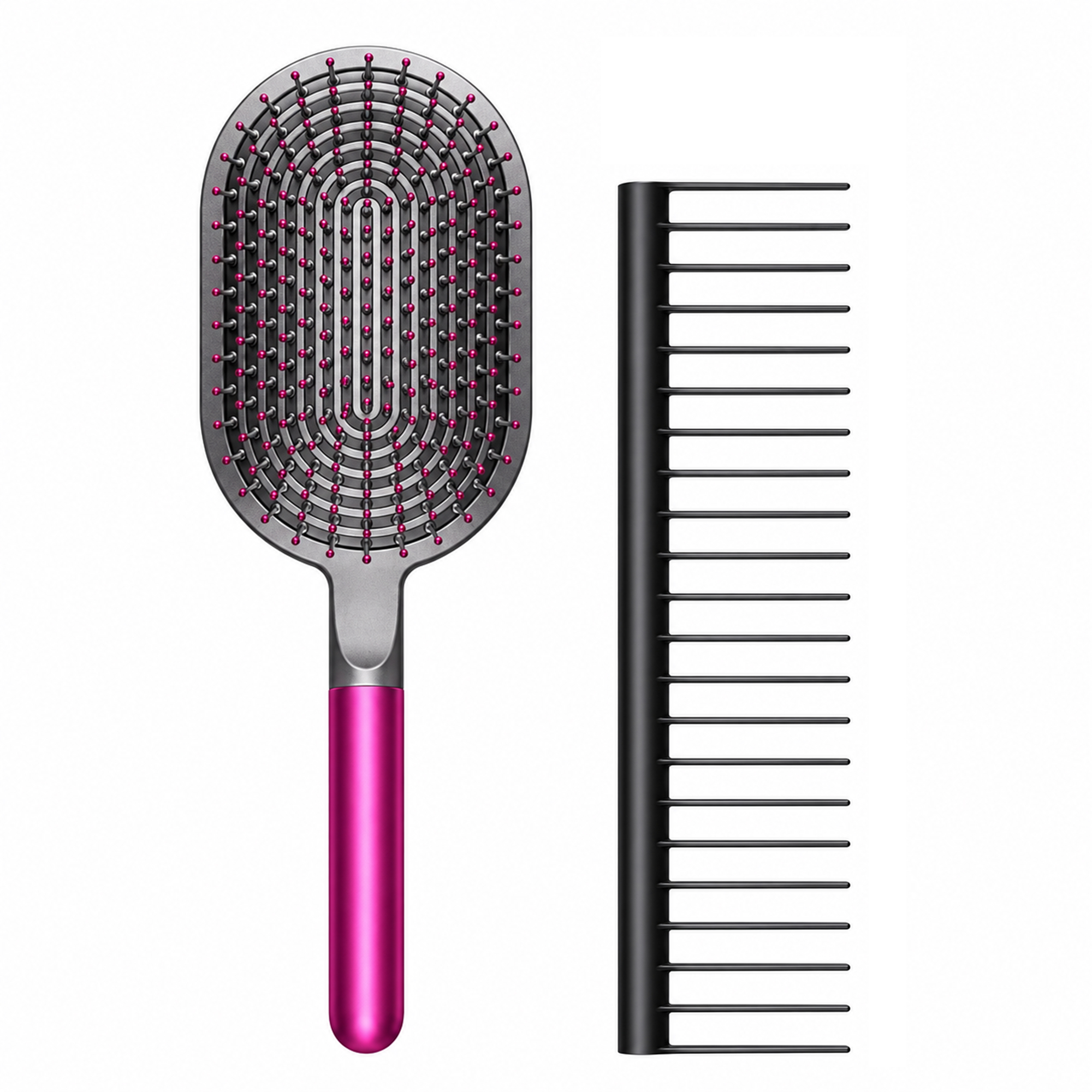 ست برس و شانه حالت‌دهنده مو دایسون Styling Set-Iron/Fuchsia