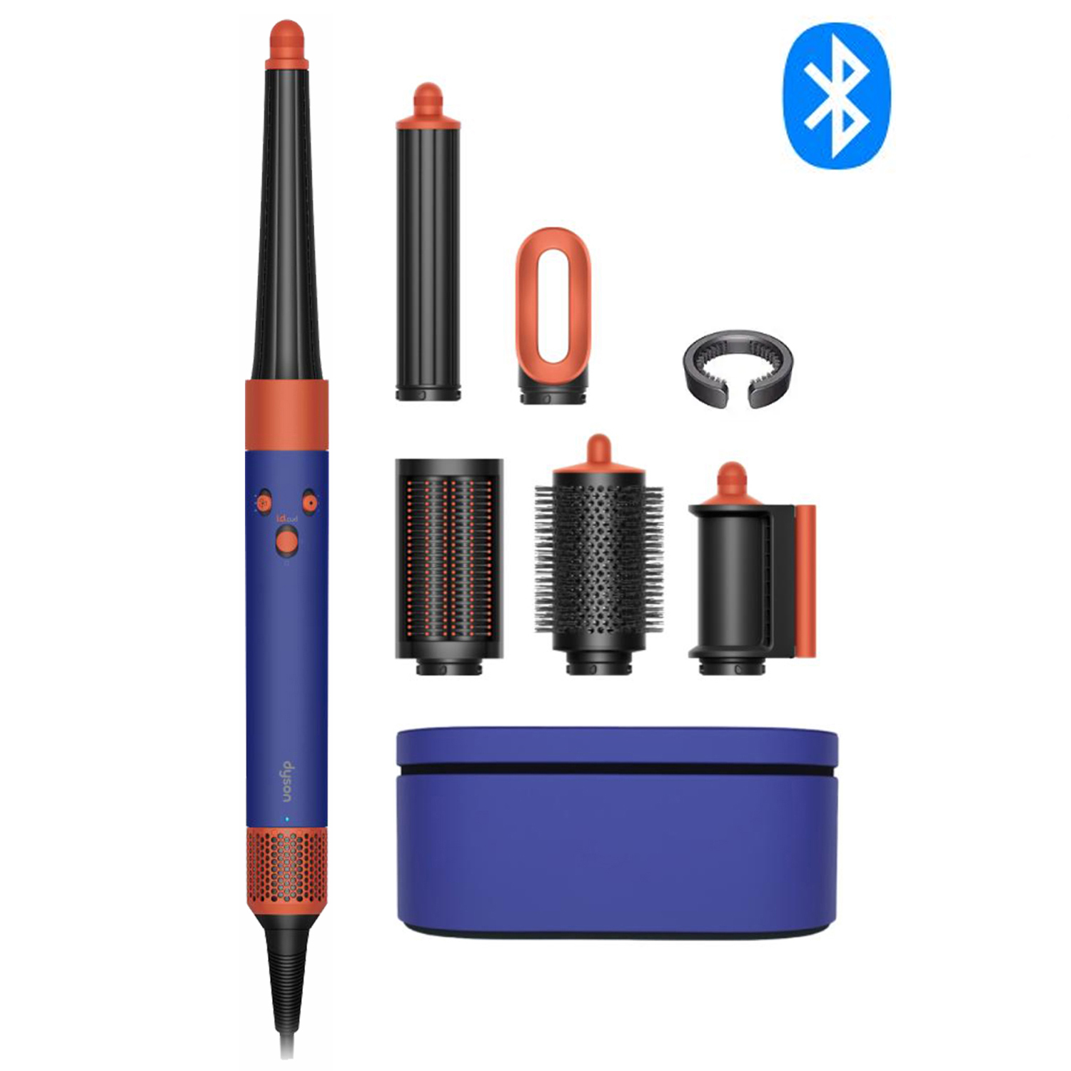 سشوار برس دار حالت دهنده دایسون مدل Airwrap id HS08 Straight+Wavy VBTO