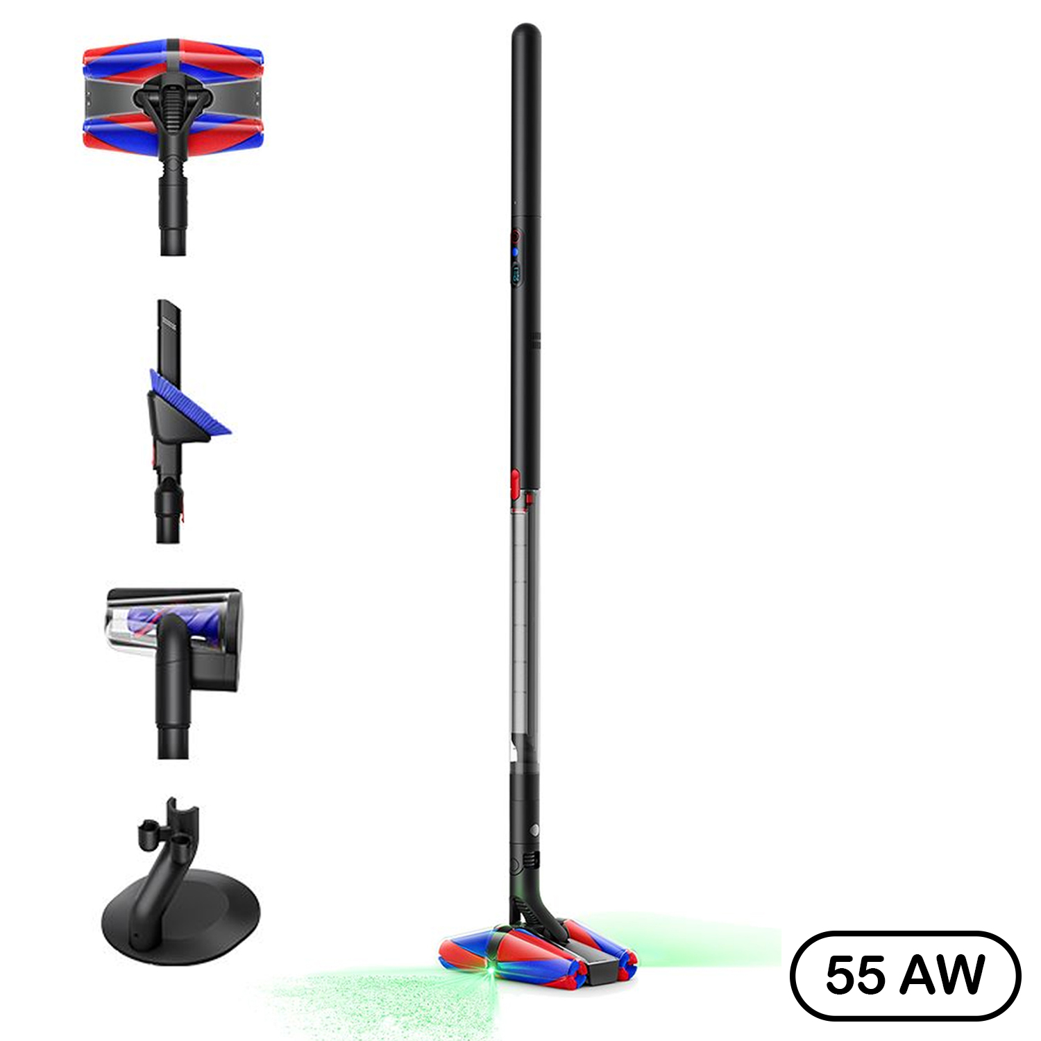 جارو شارژی دایسون مدل PencilVac BLK