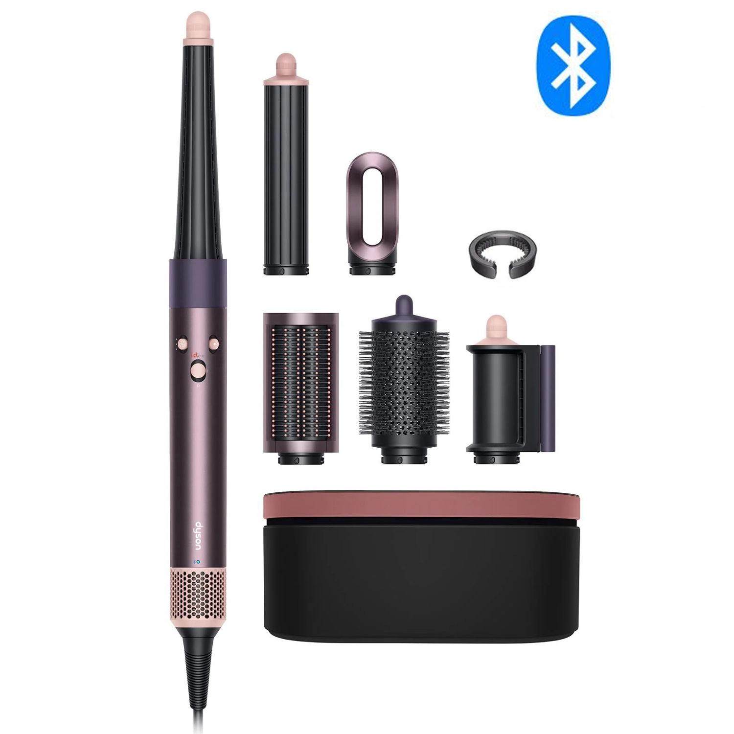 سشوار برس دار حالت دهنده دایسون مدل Airwrap id HS08 Straight+Wavy JPL