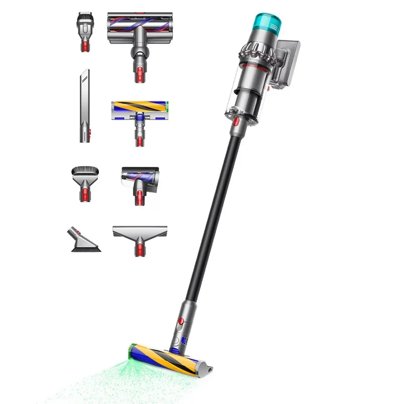 جارو شارژی هوشمند دایسون مدل V15 Detect total clean NKLBLK